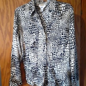 Talbots long sleeve blouse, size 10